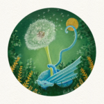 Dandelion Wish's Print