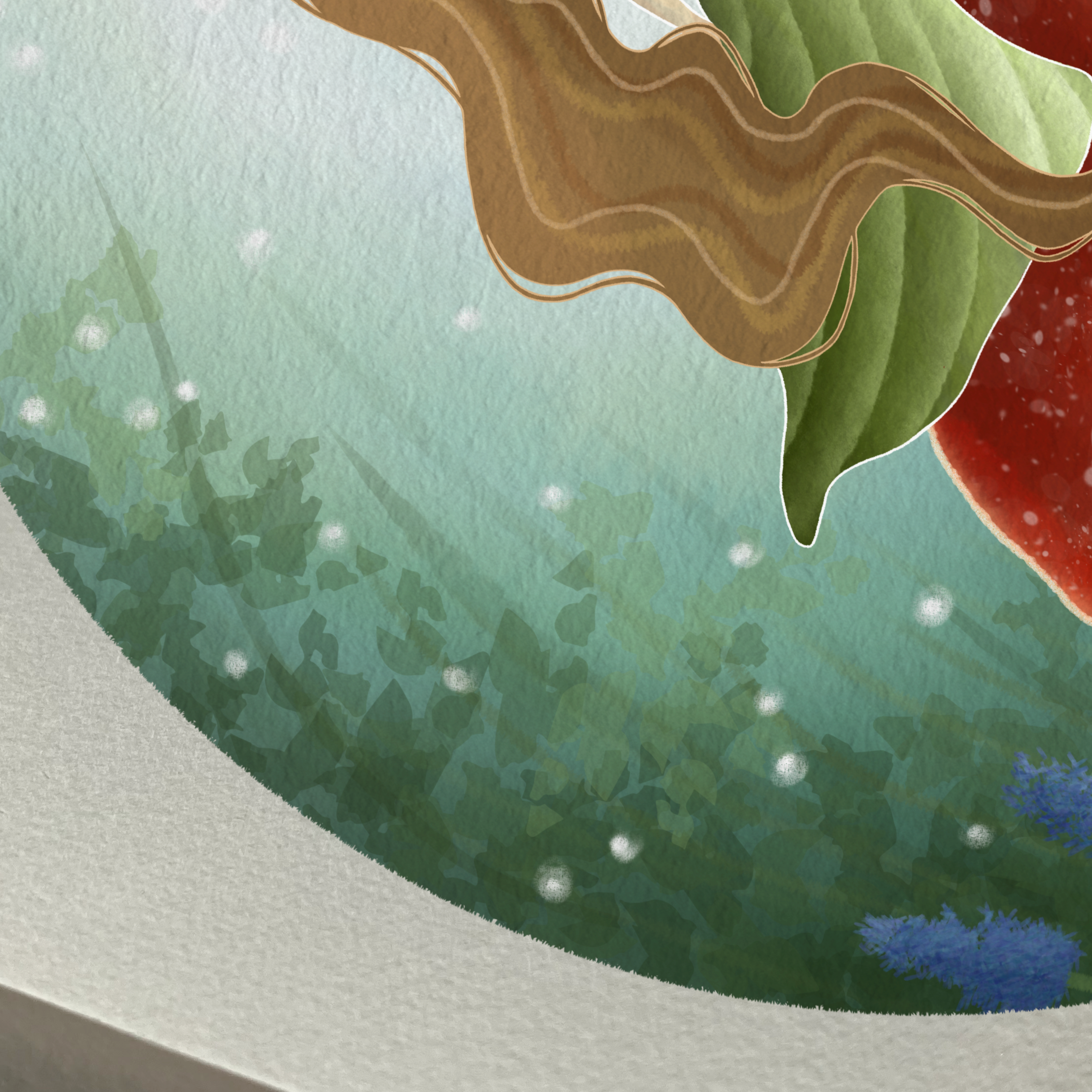 Mushroom Fairy Print - Image 2