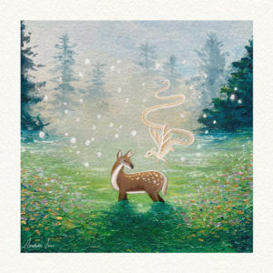 Fawn and Wisp Print