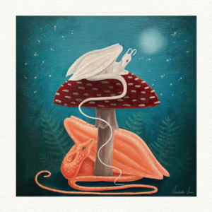 Toadstool Thrones Print