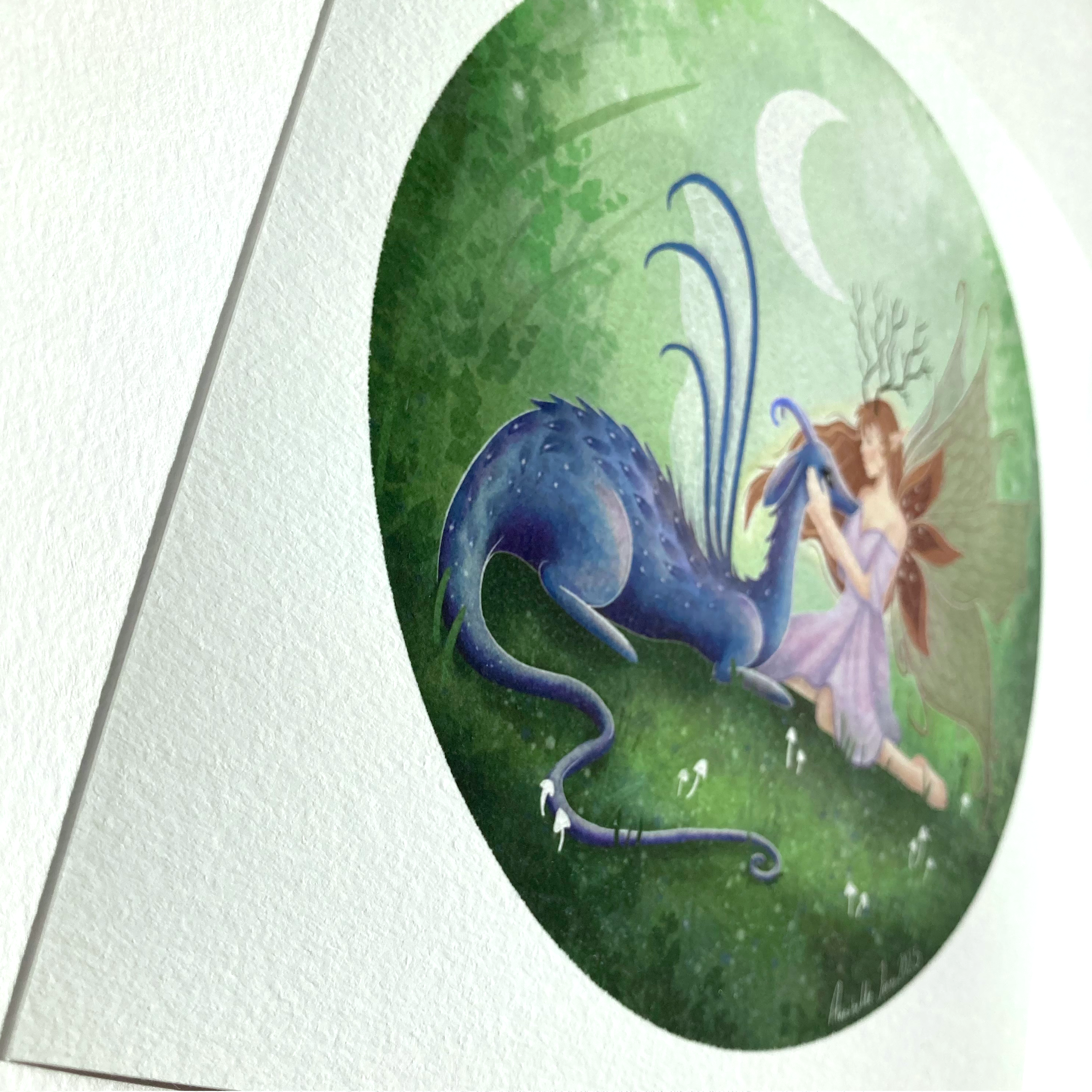 The Blue Familiar Print - Image 2