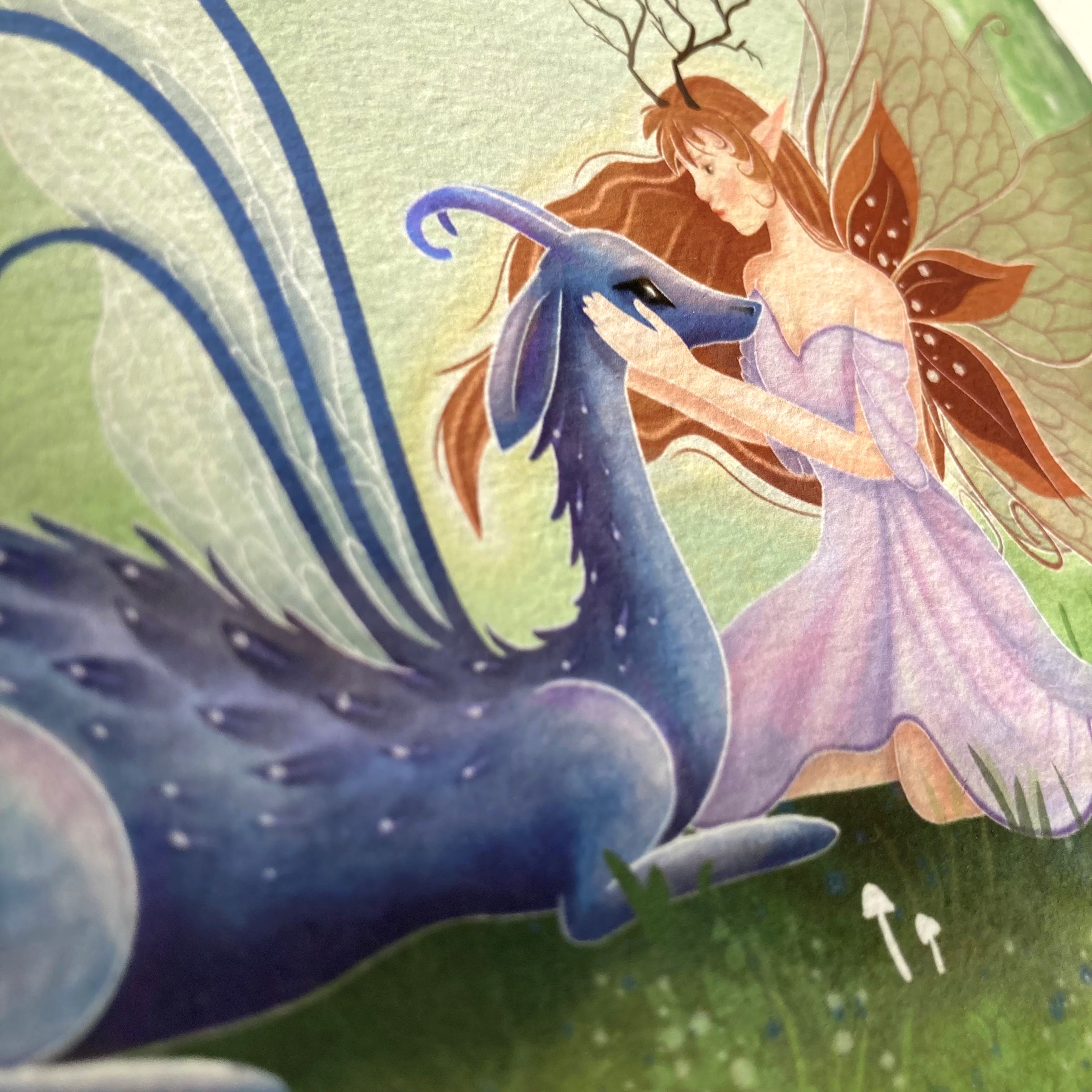 The Blue Familiar Print - Image 3