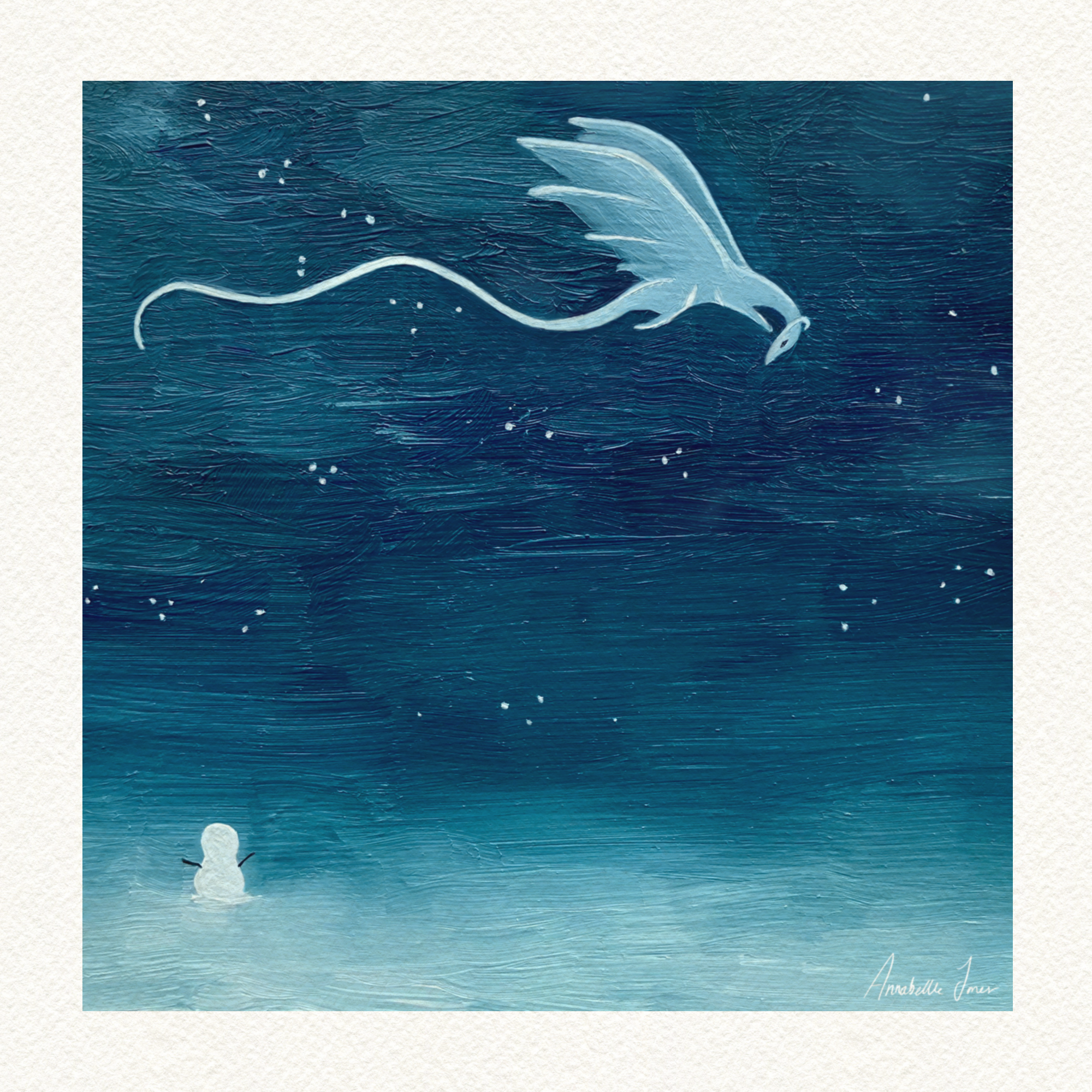 The Winter Soar Print