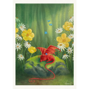 A Dragon's Afternoon Print